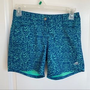 Adidas Blue/Green Shorts